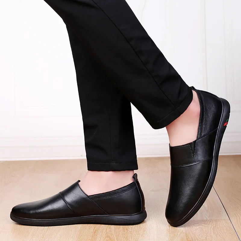 Abango Men's Casual Shoes Men Low Top Black-4