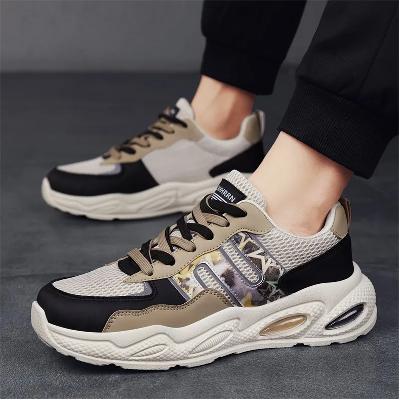 Abango Abrasion-Resistant Low-Top Casual Shoes Men's-8