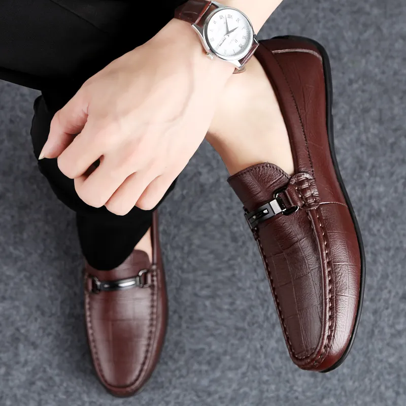 Abango Loafers Men Black/Brown-10