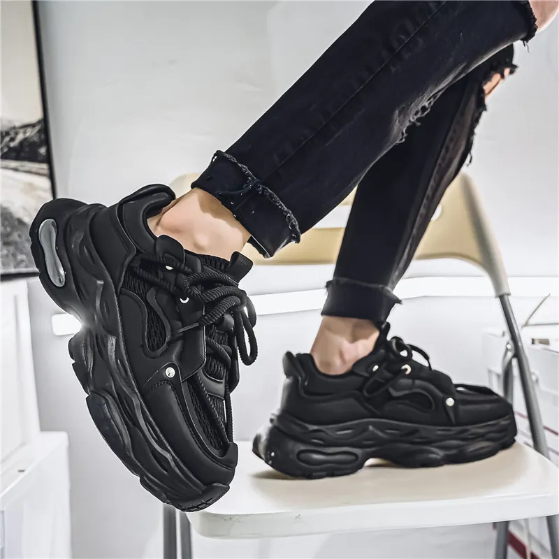 Abango Chunky Sneakers Men Low Top-3