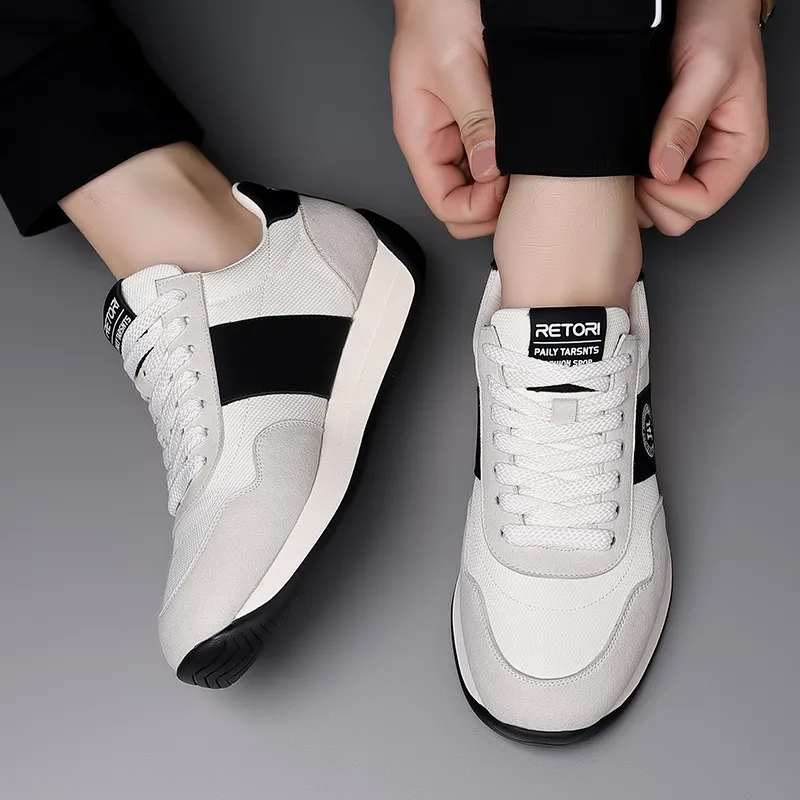 Abango Casual Shoes Unisex Low Top White/Black-3
