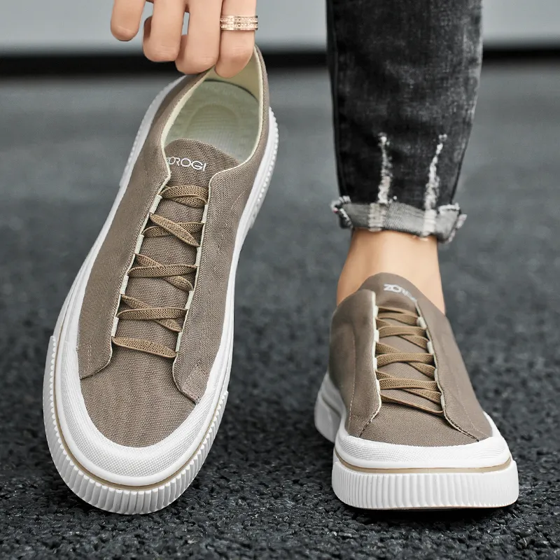Abango Casual Shoes Men's Coffee-8