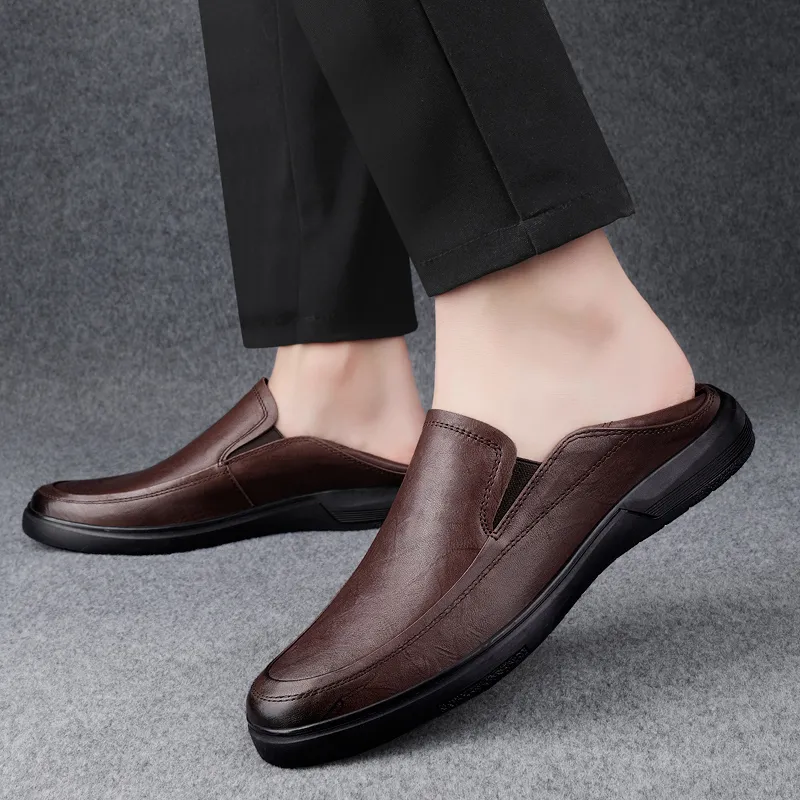 Abango Men's Casual Shoes Men Low Top Black/Brown-10