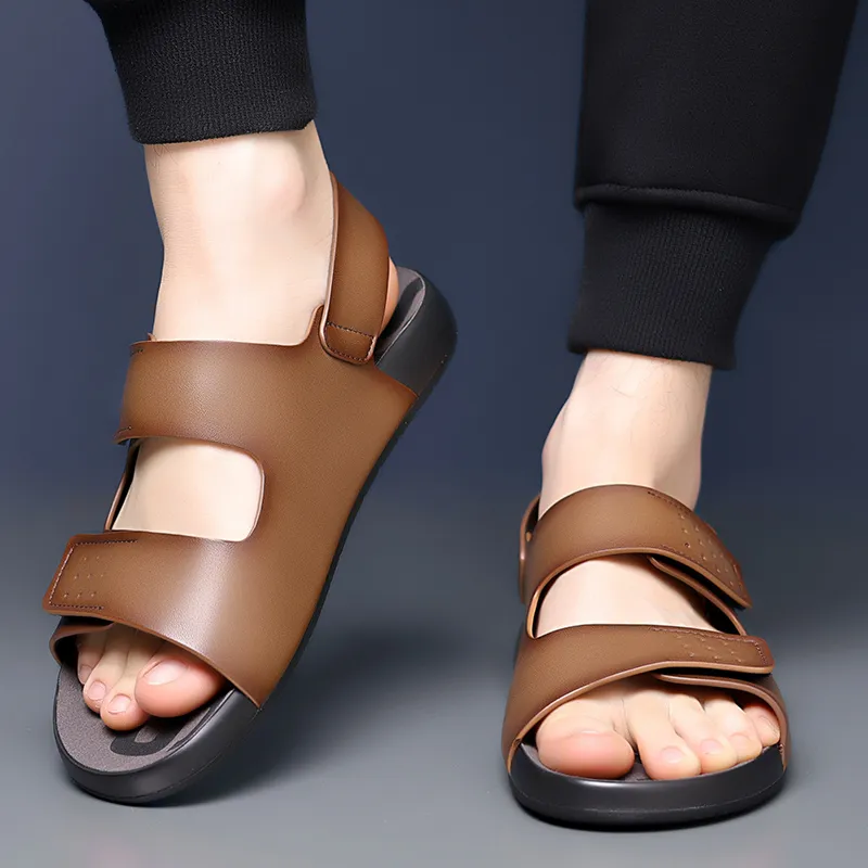Abango One Strap Sandals Men-5