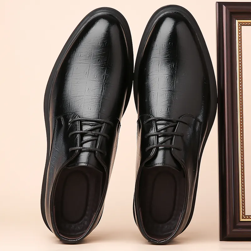 Abango Dress Shoes Men Low Top-2