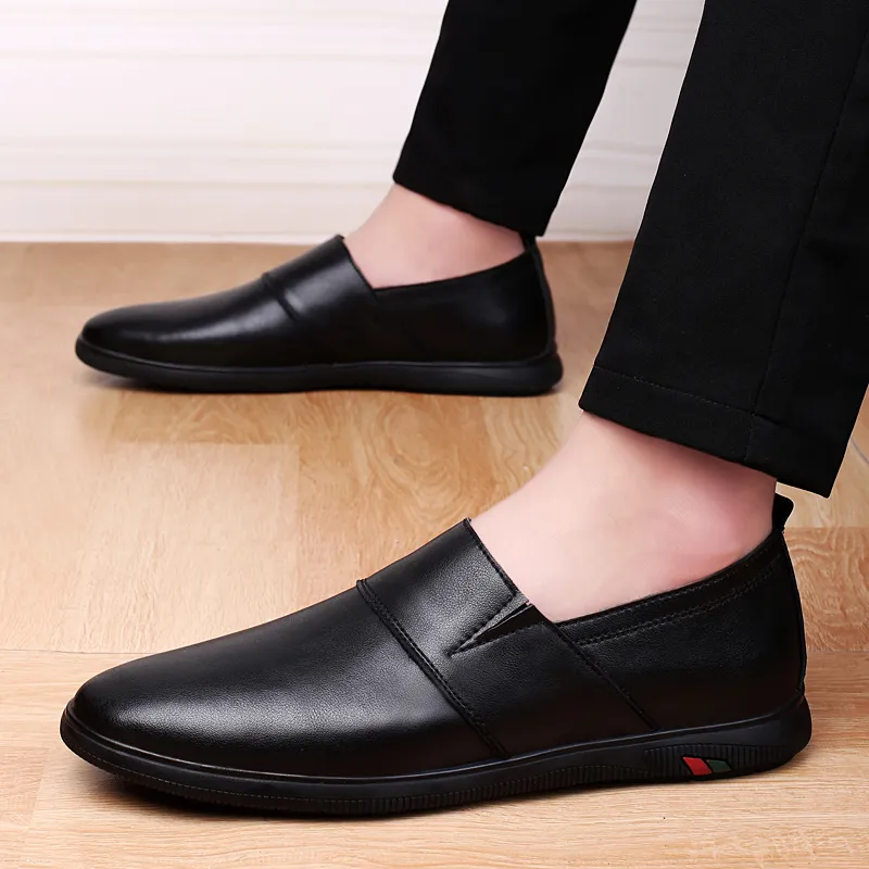 Abango Men's Casual Shoes Men Low Top Black-1