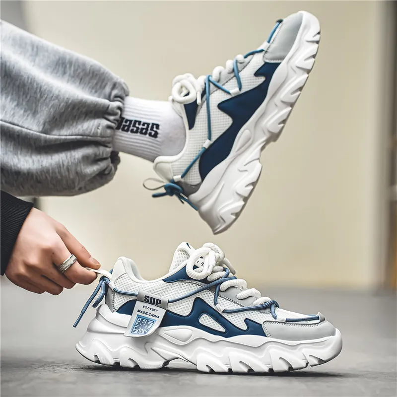 Abango Low-Top Chunky Sneakers Men's-3