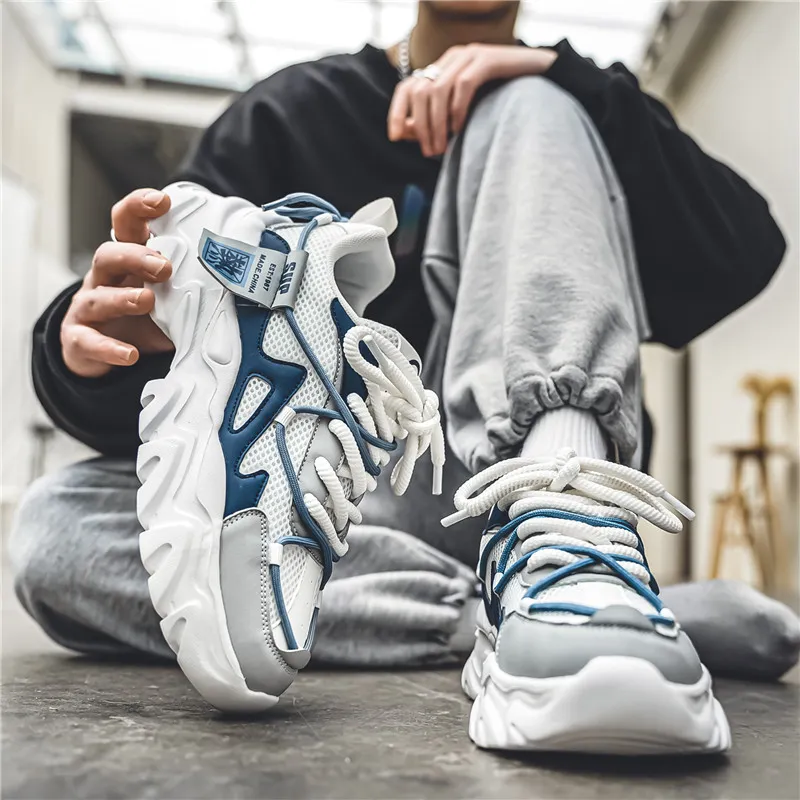 Abango Low-Top Chunky Sneakers Men's-1