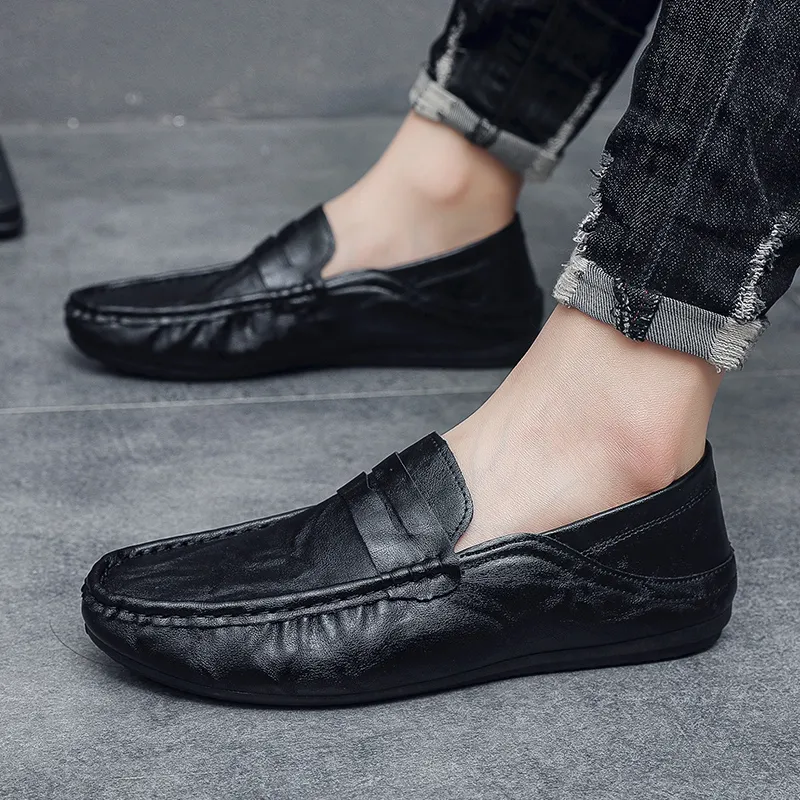 Abango Loafers Men Black-1