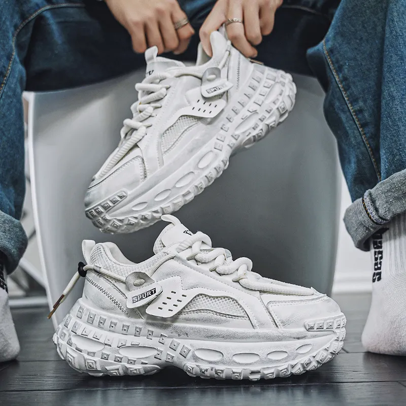 Abango Low Top Chunky Sneakers Men's-3