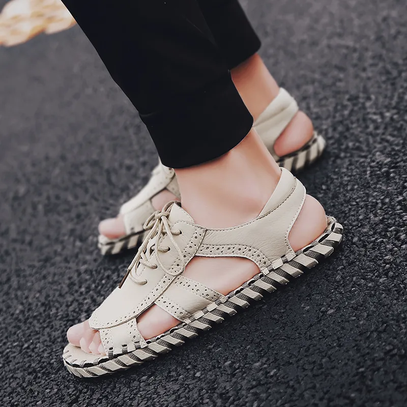Abango One Strap Sandals Men-9