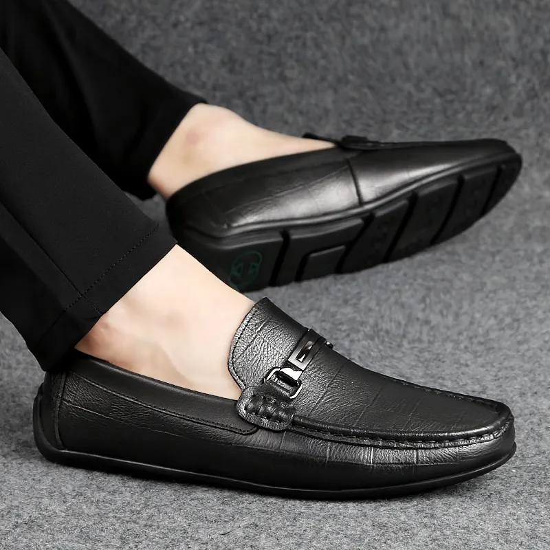 Abango Loafers Men Black/Brown-2