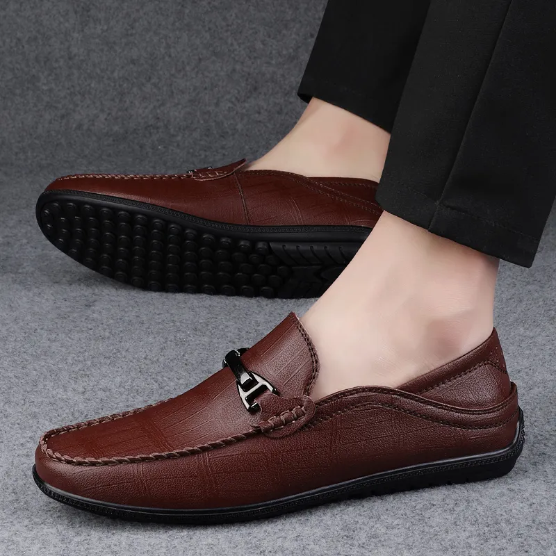Abango Loafers Men Black/Brown-6