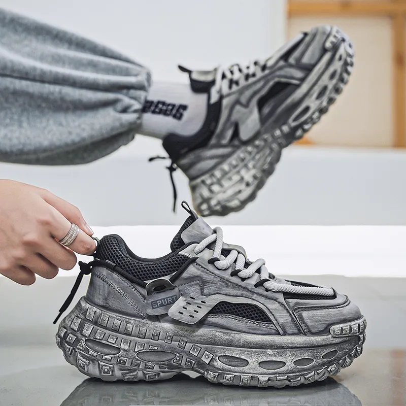 Abango Low Top Chunky Sneakers Men's-7