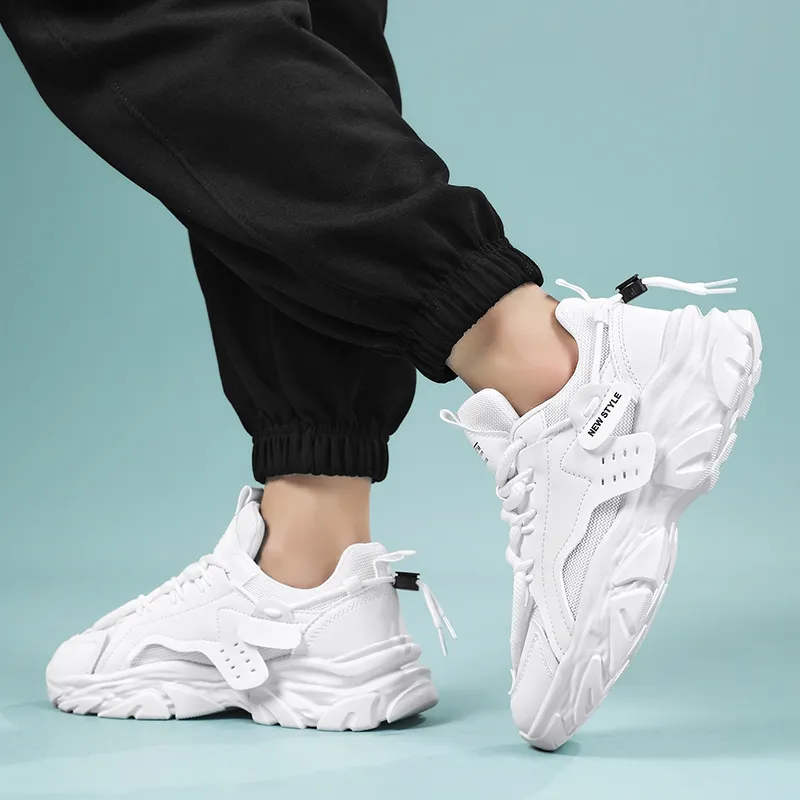 Abango Cushioning Low Top Chunky Sneakers Men's-3