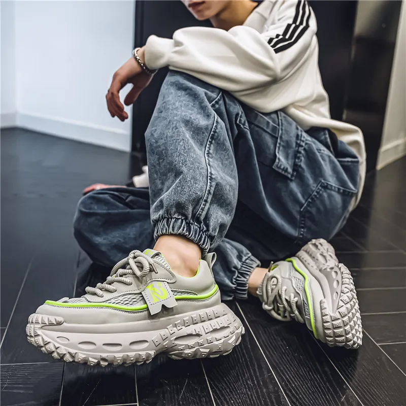 Abango Low-Top Chunky Sneakers Men's-11