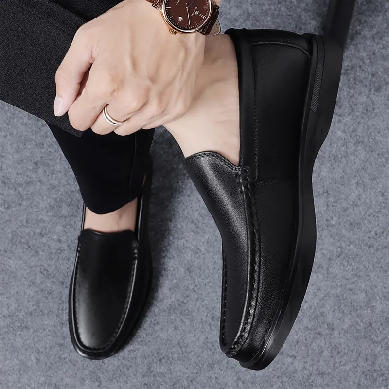 Abango Men's Casual Shoes Men Low Top Black-2