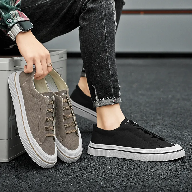 Abango Casual Shoes Men's Coffee-7