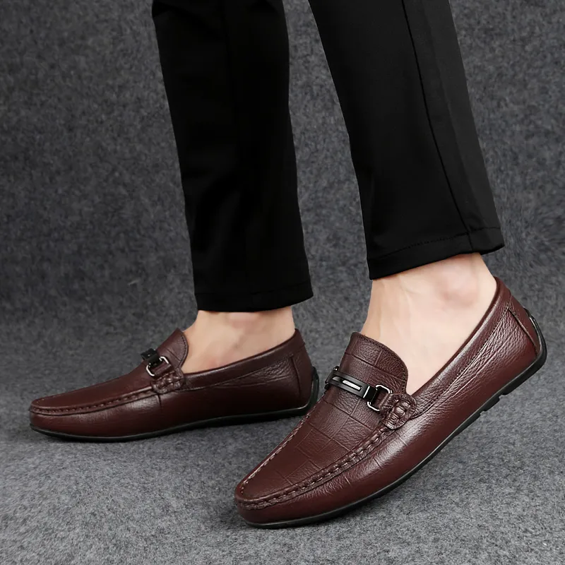 Abango Loafers Men Black/Brown-11