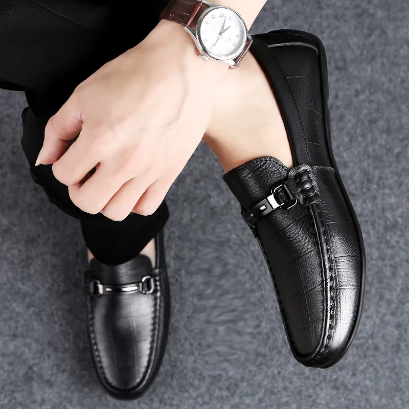 Abango Loafers Men Black/Brown-4