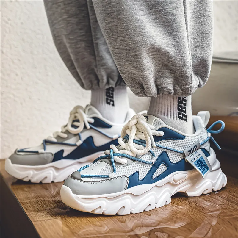 Abango Low-Top Chunky Sneakers Men's-2