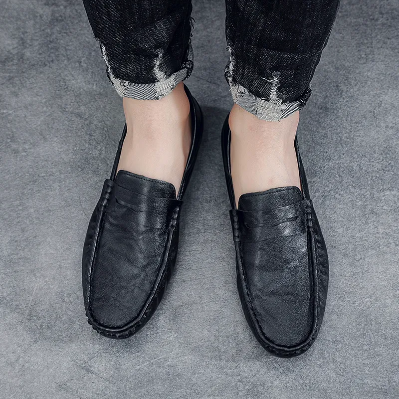 Abango Loafers Men Black-4