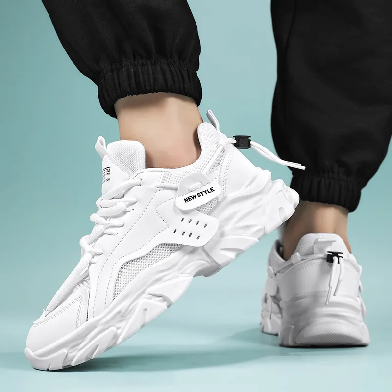 Abango Cushioning Low Top Chunky Sneakers Men's-4