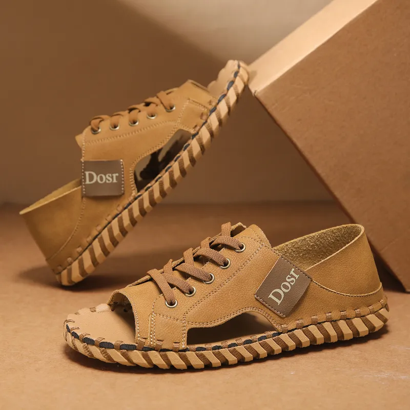 Abango One Strap Sandals Men-8