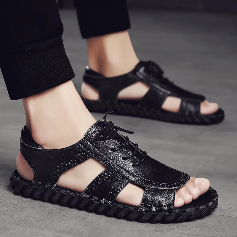 Abango One Strap Sandals Men-6