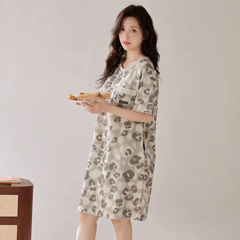 XIA.WA.ZHI.XIU Nightgown Women's Gift Box Set-5