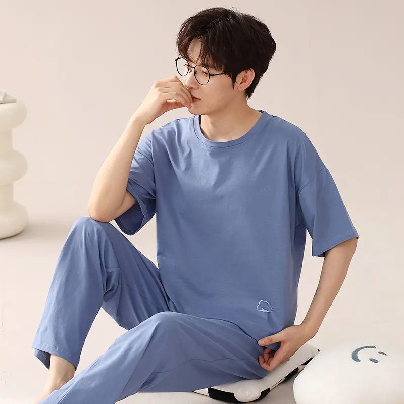 XIA.WA.ZHI.XIU Pajama Set Men's Gift Box Set-22
