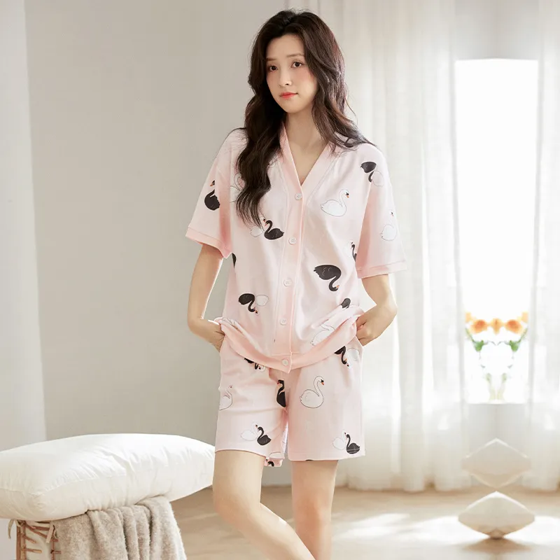 XIA.WA.ZHI.XIU Pajama Set Women's Gift Box Set-3