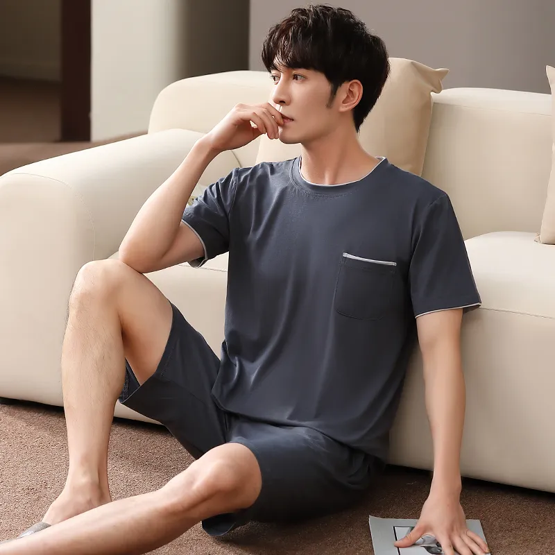 XIA.WA.ZHI.XIU Pajama Set Men's Shopping Bag-1