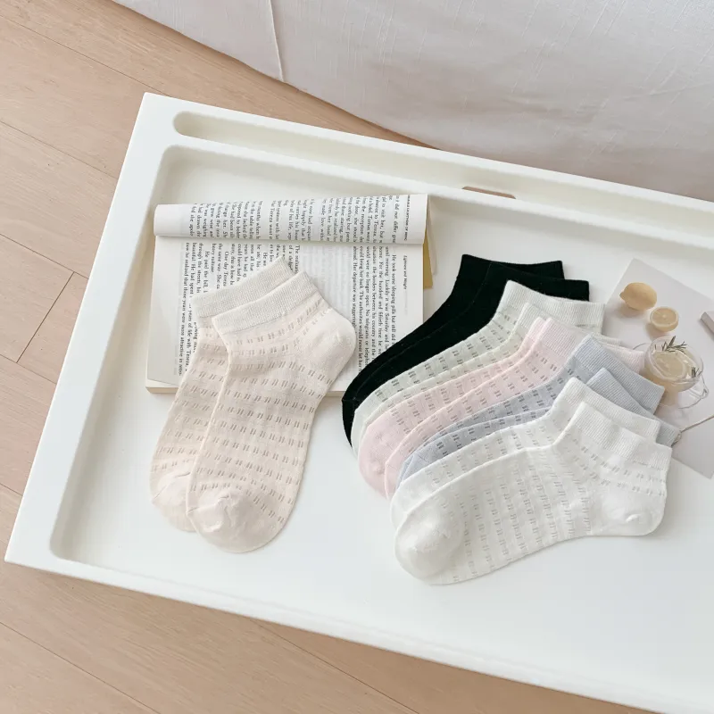 XIA.WA.ZHI.XIU Ankle Socks Women's Box 3 Pack-29