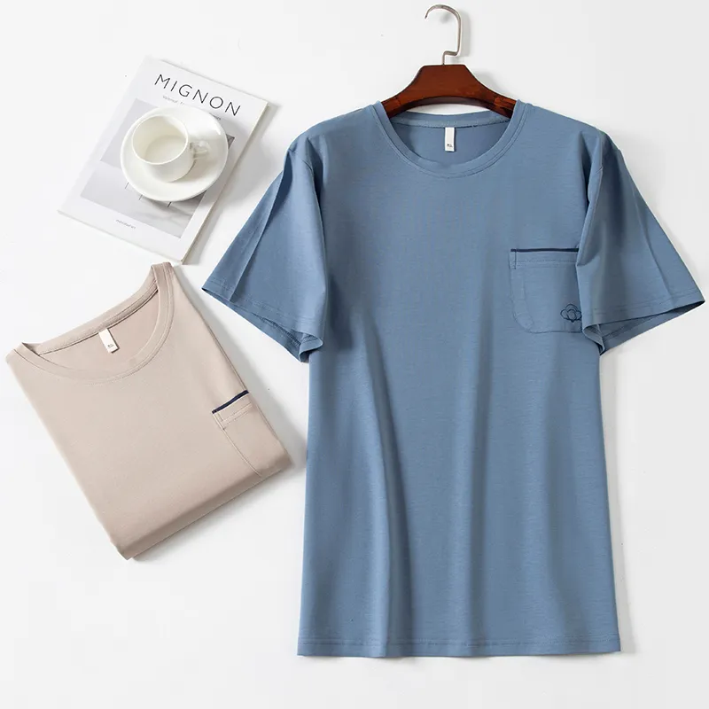 XIA.WA.ZHI.XIU Pajama Top Men's Gift Box Set-34
