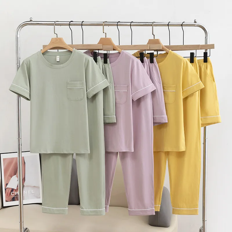 XIA.WA.ZHI.XIU Pajama Set Women's Three Piece Set-16