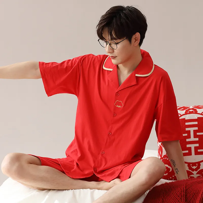 XIA.WA.ZHI.XIU Pajama Set Men's Shopping Bag-2
