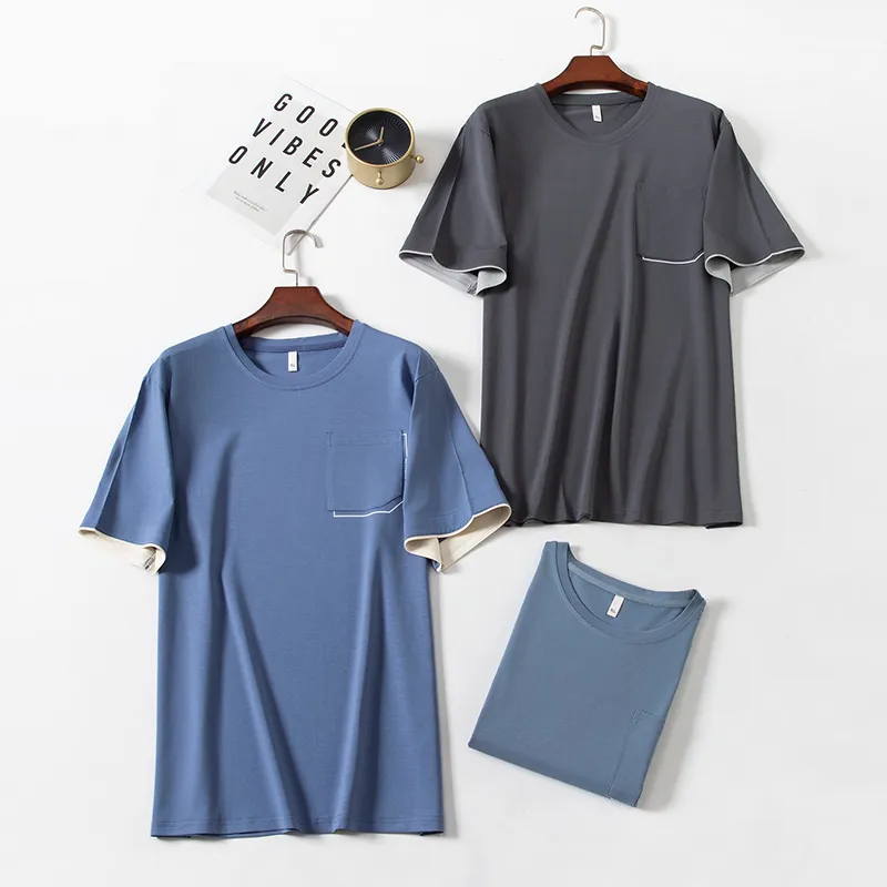 XIA.WA.ZHI.XIU Pajama Top Men's Gift Box Set-18