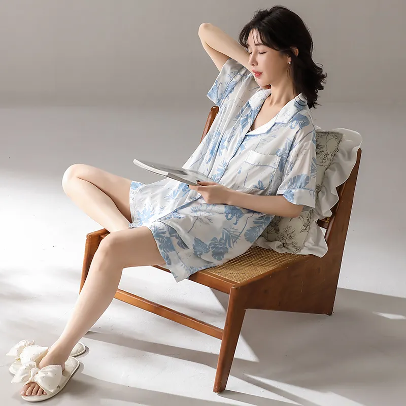 XIA.WA.ZHI.XIU Pajama Set Women's Shopping Bag-1