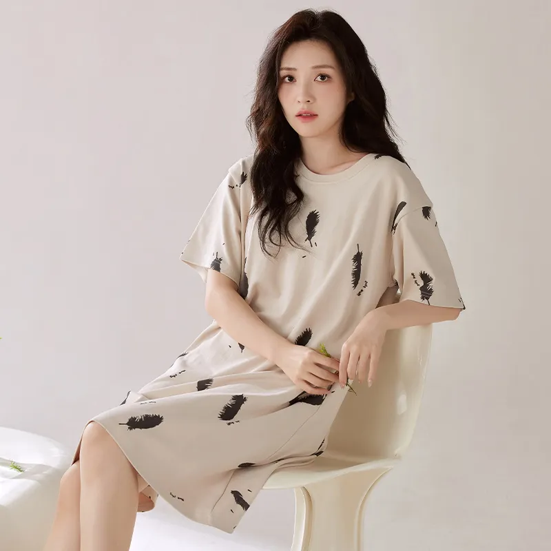 XIA.WA.ZHI.XIU Nightgown Women's Gift Box Set-2