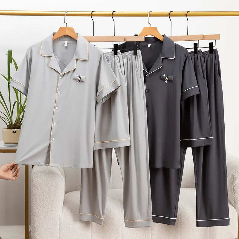 XIA.WA.ZHI.XIU Pajama Set Men's-34