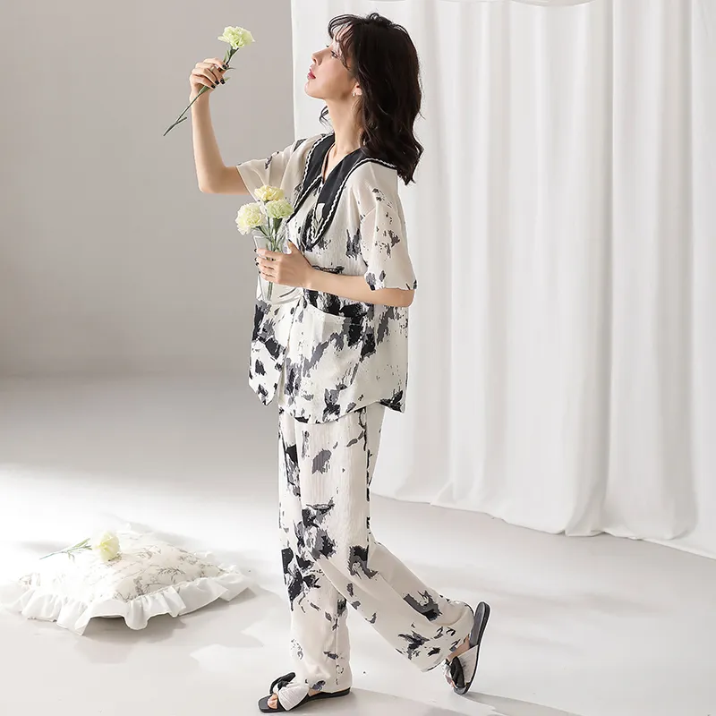 XIA.WA.ZHI.XIU Pajama Set Women's Shopping Bag-4
