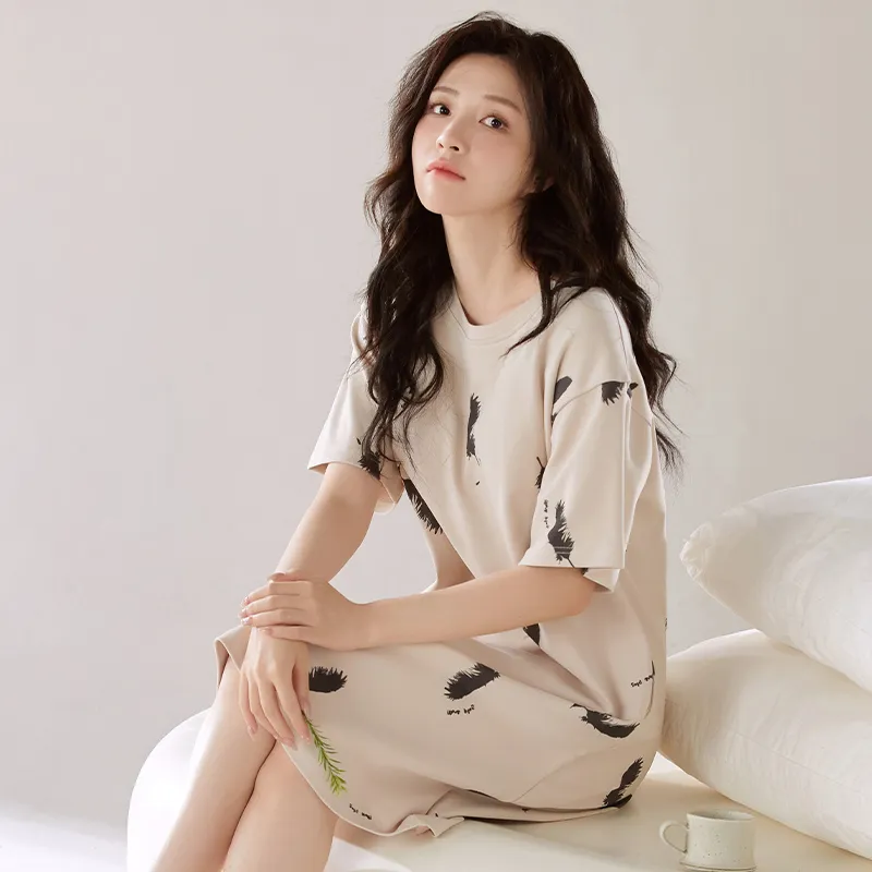 XIA.WA.ZHI.XIU Nightgown Women's Gift Box Set-6
