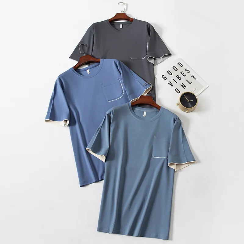 XIA.WA.ZHI.XIU Pajama Top Men's Gift Box Set-41
