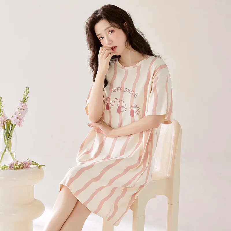 XIA.WA.ZHI.XIU Nightgown Women's Gift Box Set-5