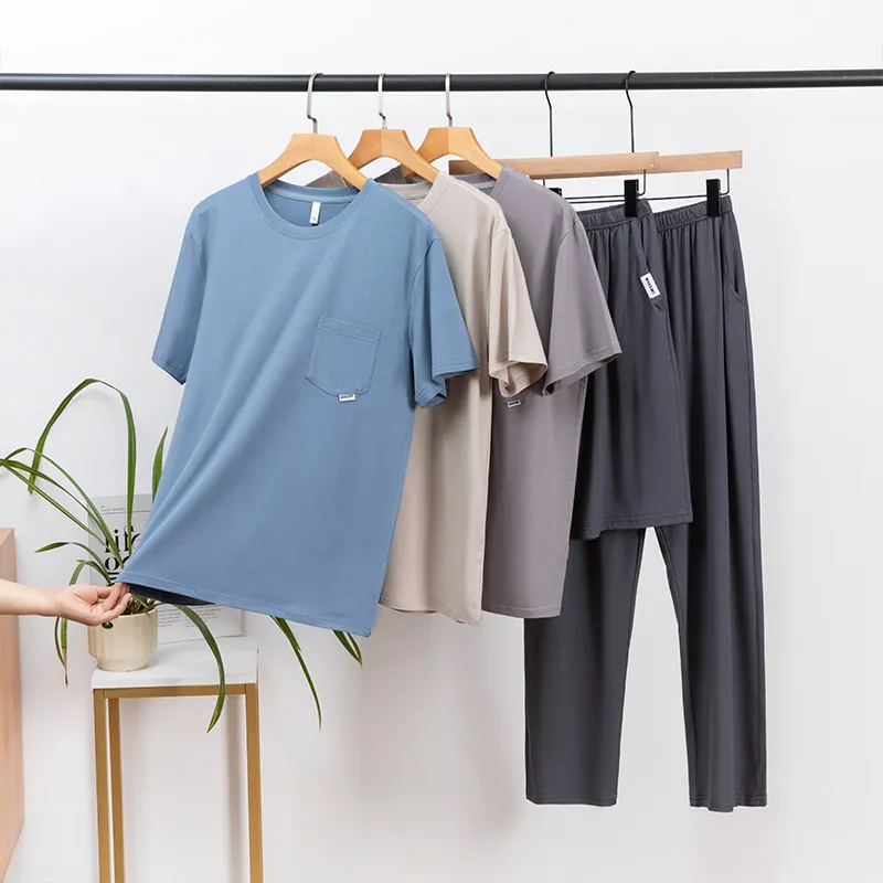 XIA.WA.ZHI.XIU Pajama Set Men's Gift Box Set-16