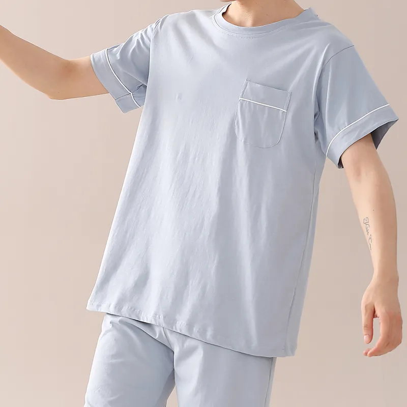 XIA.WA.ZHI.XIU Pajama Top Men's-9