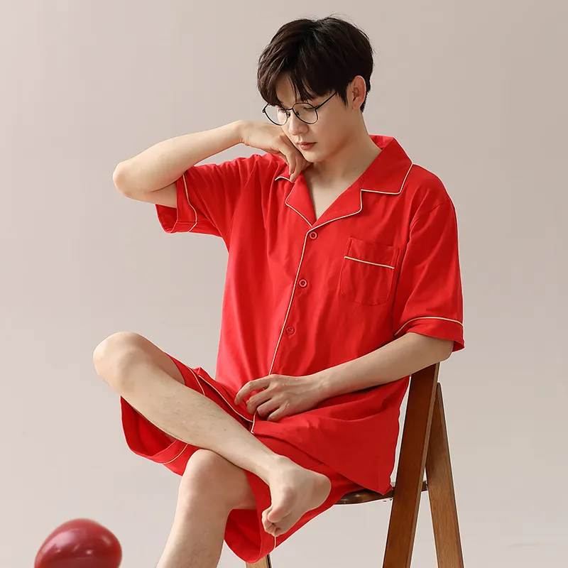 XIA.WA.ZHI.XIU Pajama Set Men's Gift Box Set-6