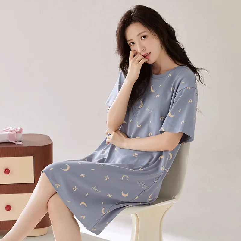 XIA.WA.ZHI.XIU Nightgown Women's Gift Box Set-6