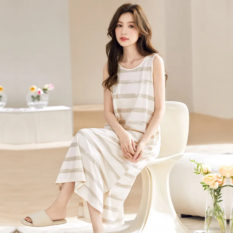 XIA.WA.ZHI.XIU Nightgown Women's Gift Box Set-5